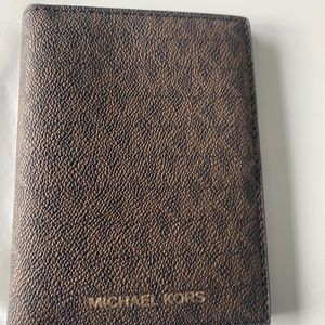 NWT Kors Passport Wallet